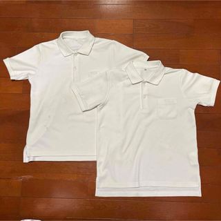 ニッセン(ニッセン)の半袖ポロシャツ　140 白無地　2枚組(Tシャツ/カットソー)