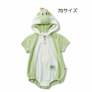 ジェラートピケ(gelato pique)の 新品未使用タグ付き【ジェラートピケ】ヨッシー baby ロンパース　KIDS (ロンパース)