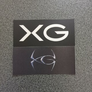 エックスジー(xg)のXG　WOKE UP　CD　ロゴステッカー　2枚(アイドルグッズ)