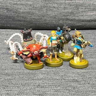 amiibo ゼルダの伝説 ブレスオブザワイルド 5体セット(その他)