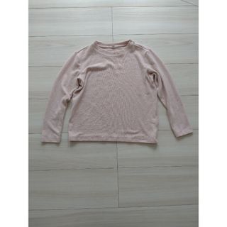 ユニクロ(UNIQLO)のユニクロ　子供服長袖カットソー　130cm　美品(Tシャツ/カットソー)