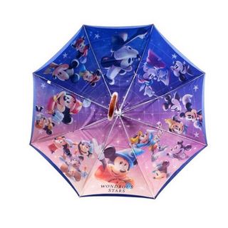 ディズニー(Disney)のDisney ディズニー　傘　UVカット　90周年記念　香港ディズニー(傘)