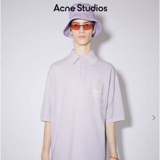 アクネストゥディオズ(Acne Studios)の最終値下げ　acnestudios アクネストゥディオズ　バブルロゴ　ポロ(ポロシャツ)