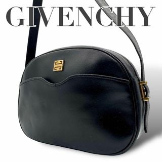 GIVENCHY - GIVENCHY　ジバンシー　ショルダーバッグ　レザー　黒　S38　斜め掛け可