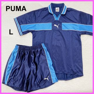 プーマ(PUMA)の【未使用品】PUMA プーマ　ジャージ　セットアップ　ハーフパンツ　半袖Tシャツ(ウェア)