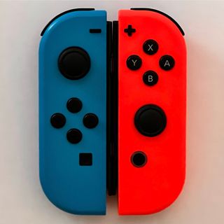 ニンテンドースイッチ(Nintendo Switch)のNintendo Switch ジョイコン　ネオンブルー&ネオンレッド(その他)