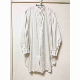 ユニクロ(UNIQLO)のUNIQLO×イネス ロングシャツ Lサイズ(シャツ/ブラウス(長袖/七分))