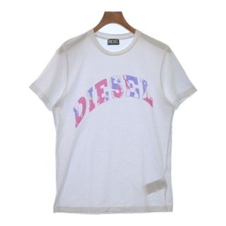 ディーゼル(DIESEL)のDIESEL ディーゼル Tシャツ・カットソー L 白 【古着】【中古】(Tシャツ/カットソー(半袖/袖なし))