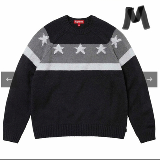 シュプリーム(Supreme)のSupreme Stars Sweater シュプリーム  スターズ　セーター (ニット/セーター)