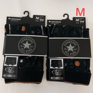 CONVERSE - 新品☆ コンバース 股上やや浅め 前閉じ ボクサーブリーフ  2枚（Mサイズ）