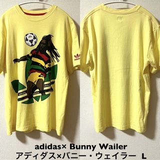 アディダス(adidas)のLサイズ！adidas× Bunny Wailerアディダス×バニー・ウェイラー(Tシャツ/カットソー(半袖/袖なし))