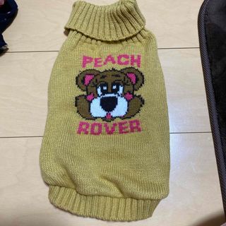 犬服　Peach Rover ニット