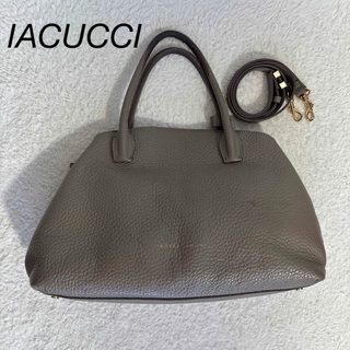 IACUCCI - イアクッチ　ベラール　Lサイズ　2way　ショルダーバッグ　ハンドバッグ　シボ革