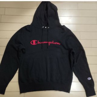 Champion スウェット パーカー チャンピオン M 黒 ブラックでl(パーカー)