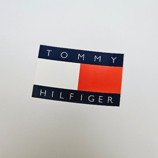 TOMMY HILFIGER ロゴフラッグ ステッカー 非売品トミーヒルフィガー