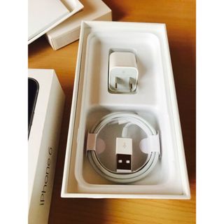 Apple - Apple アダプタ/LightningケーブルiPhone付属品