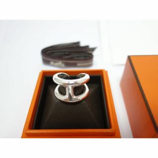 エルメス(Hermes)のエルメス 定番 シルバーリング 指輪 AG-925 オスモズ GM 58 57(リング(指輪))