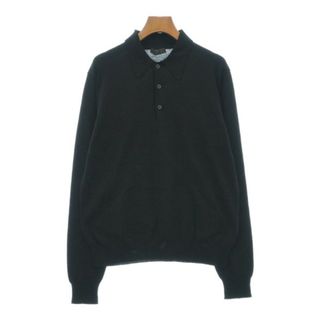 プラダ(PRADA)のPRADA プラダ ニット・セーター 46(M位) 黒 【古着】【中古】(ニット/セーター)