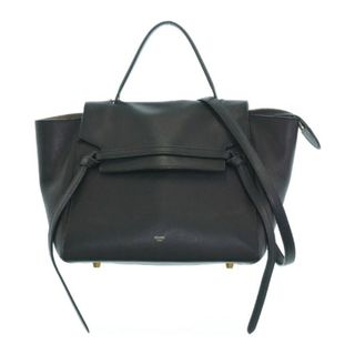 セリーヌ(celine)のCELINE セリーヌ ハンドバッグ - 黒 【古着】【中古】(ハンドバッグ)