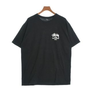 ステューシー(STUSSY)のSTUSSY ステューシー Tシャツ・カットソー L 黒 【古着】【中古】(Tシャツ/カットソー(半袖/袖なし))