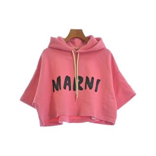 マルニ(Marni)のMARNI マルニ パーカー 40(M位) ピンク 【古着】【中古】(パーカー)