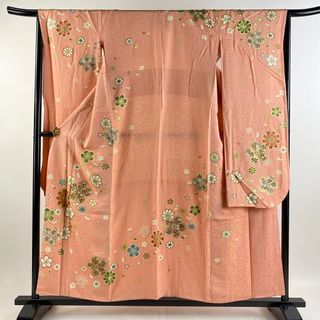 振袖 身丈156cm 裄丈66cm 正絹 秀品 【中古】(着物)