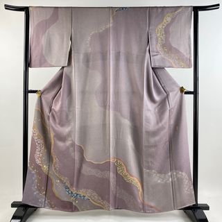 訪問着 身丈161cm 裄丈62.5cm 正絹 美品 秀品 【中古】(着物)