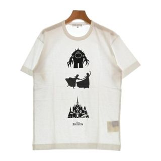 コムデギャルソン(COMME des GARCONS)のCOMME des GARCONS Tシャツ・カットソー M 白 【古着】【中古】(カットソー(半袖/袖なし))