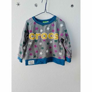 クロックス(crocs)のcrocs★裏起毛　長袖トレーナー　100(Tシャツ/カットソー)