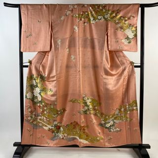 訪問着 身丈157cm 裄丈64cm 正絹 秀品 【中古】(着物)