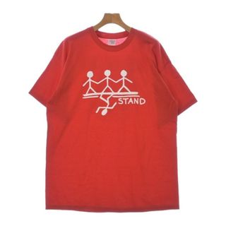 ギルタン(GILDAN)のGILDAN ギルダン Tシャツ・カットソー XL 赤 【古着】【中古】(Tシャツ/カットソー(半袖/袖なし))