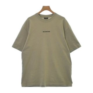 バレンシアガ(Balenciaga)のBALENCIAGA バレンシアガ Tシャツ・カットソー XS カーキ 【古着】【中古】(Tシャツ/カットソー(半袖/袖なし))