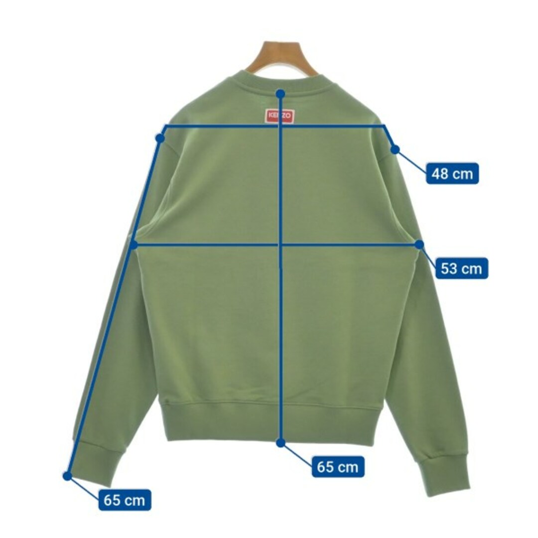 KENZO - KENZO ケンゾー スウェット XS 緑 【古着】【中古】の KENZO - KENZO ケンゾー スウェット XS 緑 【古着】【中古】の
