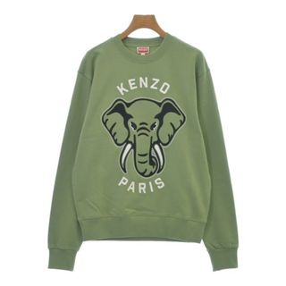 ケンゾー(KENZO)のKENZO ケンゾー スウェット XS 緑 【古着】【中古】(スウェット)