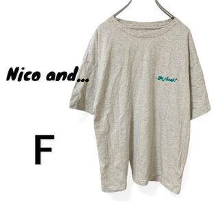 niko and... - nico and... ニコアンド　レディース　tシャツ　半袖　トップス　ロゴt