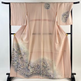 訪問着 身丈168cm 裄丈67.5cm 正絹 秀品 【中古】(着物)