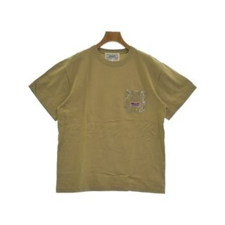 PEEL&LIFT ピールアンドリフト Tシャツ・カットソー L ベージュ 【古着】【中古】(Tシャツ/カットソー(半袖/袖なし))