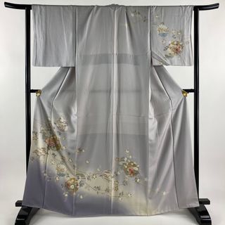 訪問着 身丈164.5cm 裄丈65cm 正絹 秀品 【中古】(着物)