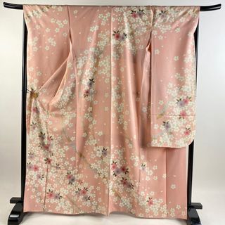 振袖 身丈166cm 裄丈68cm 正絹 名品 【中古】(着物)