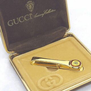 Gucci - ●●グッチ　ネクタイピン　ゴールドカラー　ケース付き　GUCCI