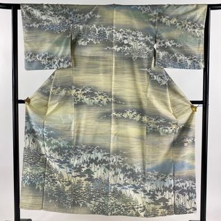 付下げ 身丈150cm 裄丈62.5cm 正絹 美品 逸品 【中古】(着物)