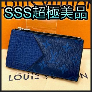 ルイヴィトン(LOUIS VUITTON)のルイヴィトン　カードケース　タイガラマ　フラグメントケース　青(コインケース/小銭入れ)