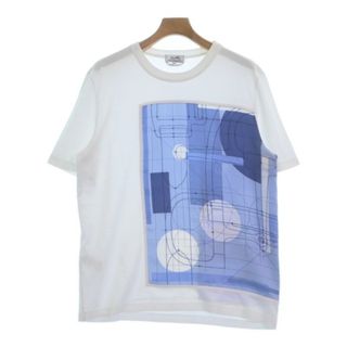 Hermes - HERMES エルメス Tシャツ・カットソー L 白 【古着】【中古】