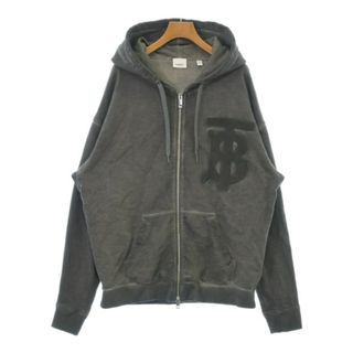 BURBERRY バーバリー パーカー S グレー 【古着】【中古】