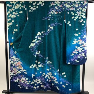 振袖 身丈155.5cm 裄丈65cm 正絹 美品 名品 【中古】(着物)