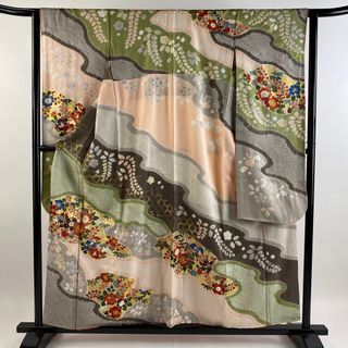 振袖 身丈157cm 裄丈62cm 正絹 美品 名品 【中古】