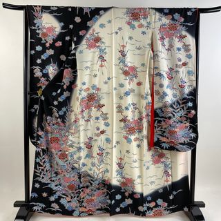 振袖 身丈165.5cm 裄丈64.5cm 正絹 名品 【中古】(着物)