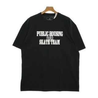 ユニフォームエクスペリメント(uniform experiment)のuniform experiment Tシャツ・カットソー 4(XL位) 黒 【古着】【中古】(Tシャツ/カットソー(半袖/袖なし))