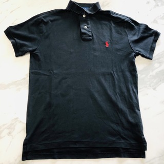 ポロラルフローレン(POLO RALPH LAUREN)のラルフローレン　黒ポロシャツ　XS(ポロシャツ)