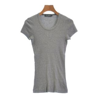 DOLCE&GABBANA Tシャツ・カットソー 38(S位) グレー 【古着】【中古】